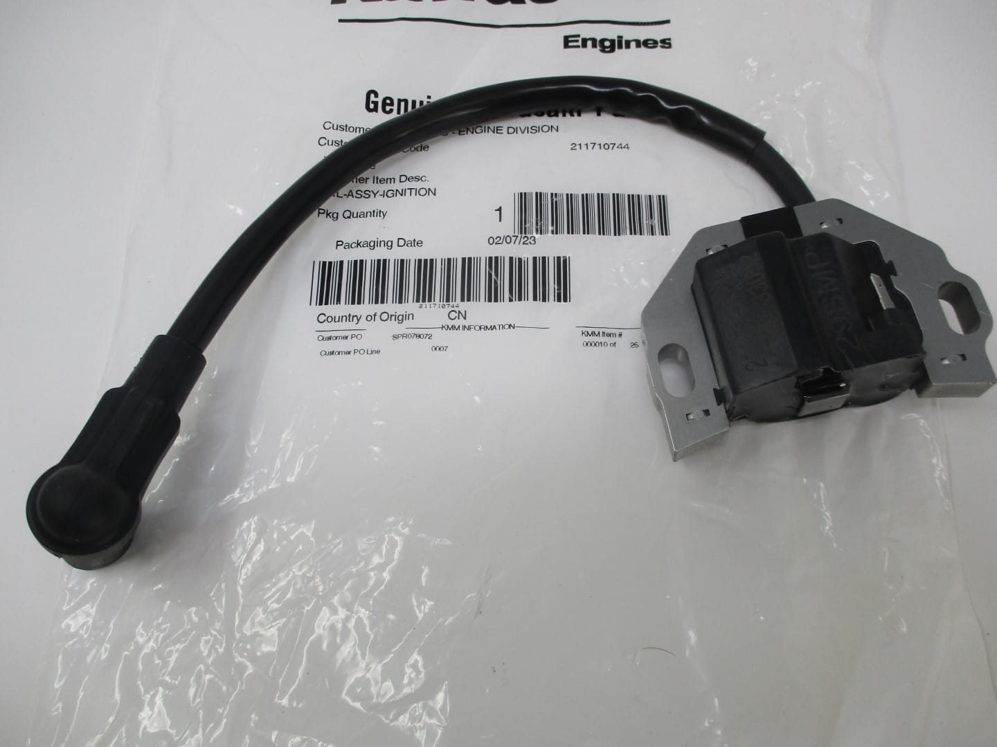 Genuine Kawasaki 21171-0744 Ignition Coil FX751V FX801V FX850V FX921V FXT00 - Image 5