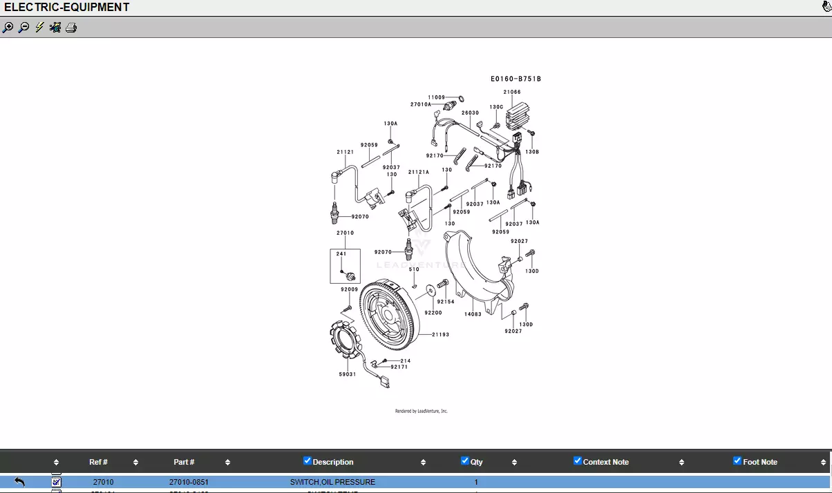 Genuine Kawasaki 27010-0851 Oil Pressure Switch FD620D FD750D FD851D 27010-2234 - Image 6