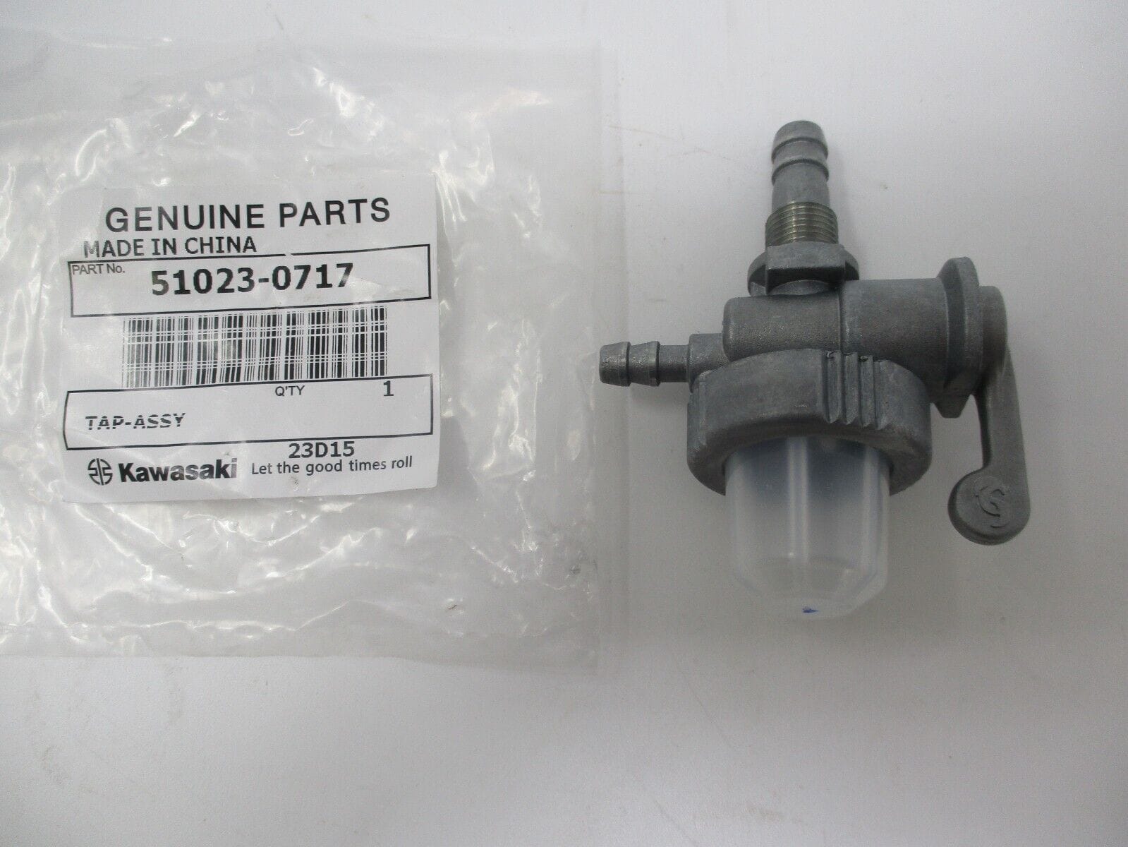 Genuine Kawasaki 51023-2131 51023-0717 Gas Fuel Tank Valve Petcock FE120D Toro - Image 4
