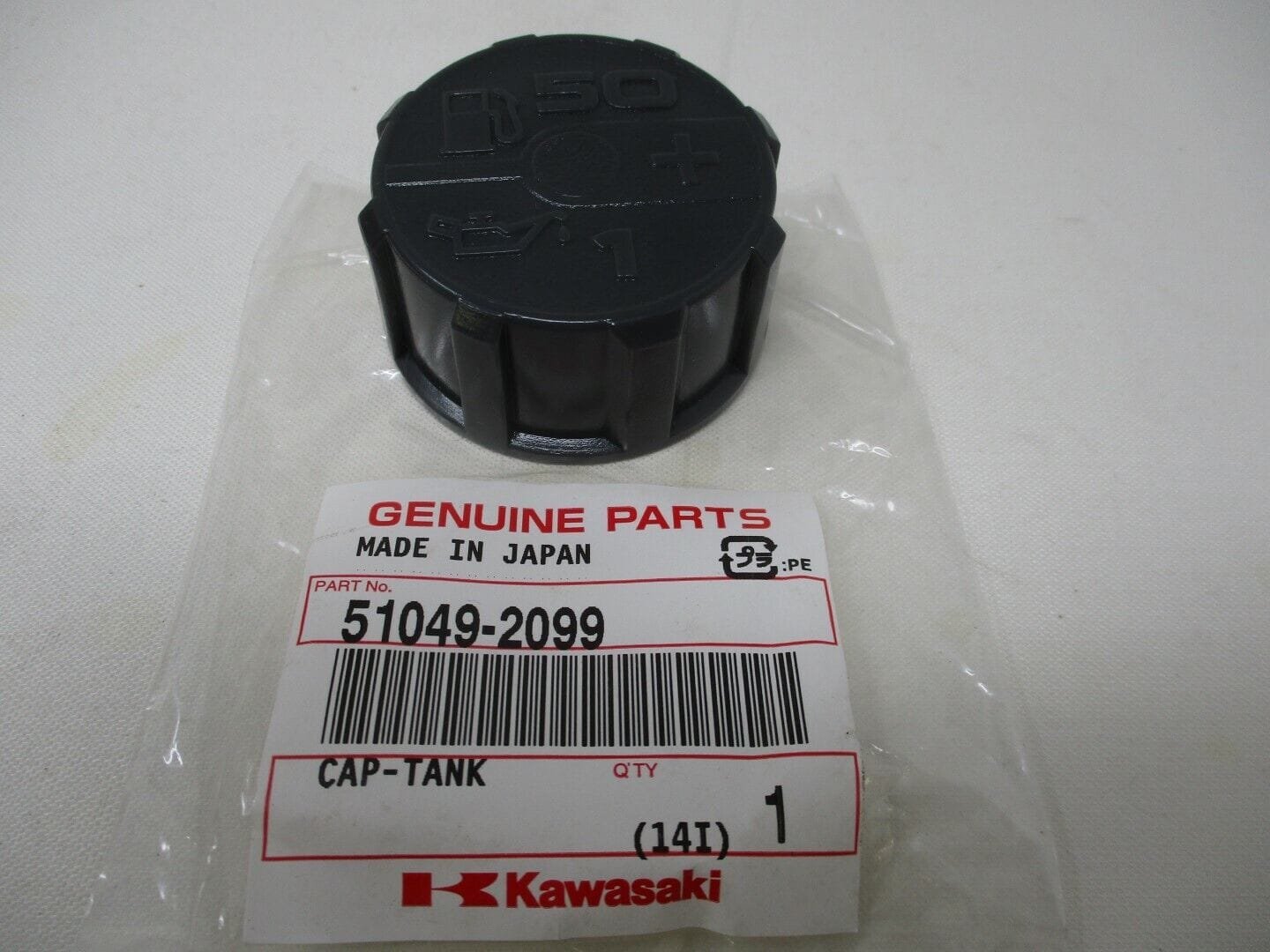 Genuine Kawasaki 51049-2099 Gas Cap Engines Tank Cap