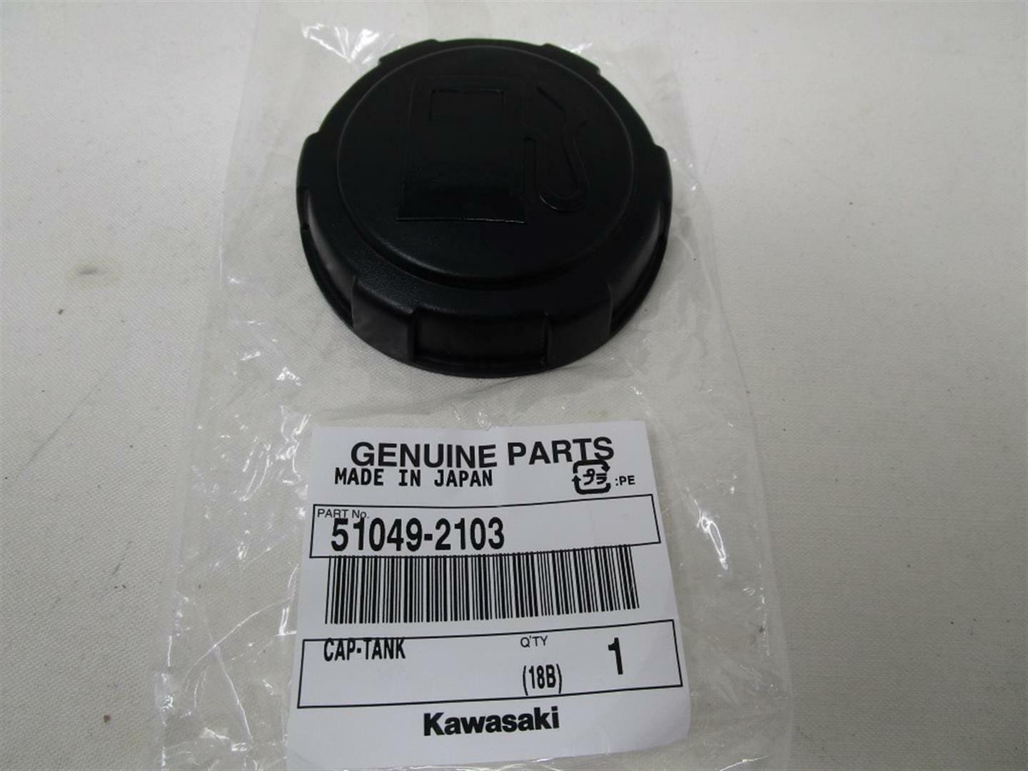 Genuine Kawasaki 51049-2103 Gas Cap for FJ100D-BS00 & FJ100D-CS00