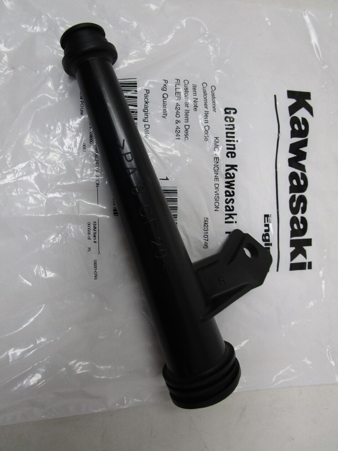 Genuine Kawasaki 59231-0746 59231-7016 Oil Dip Stick Filler Tube FR541V FR600V - Image 4