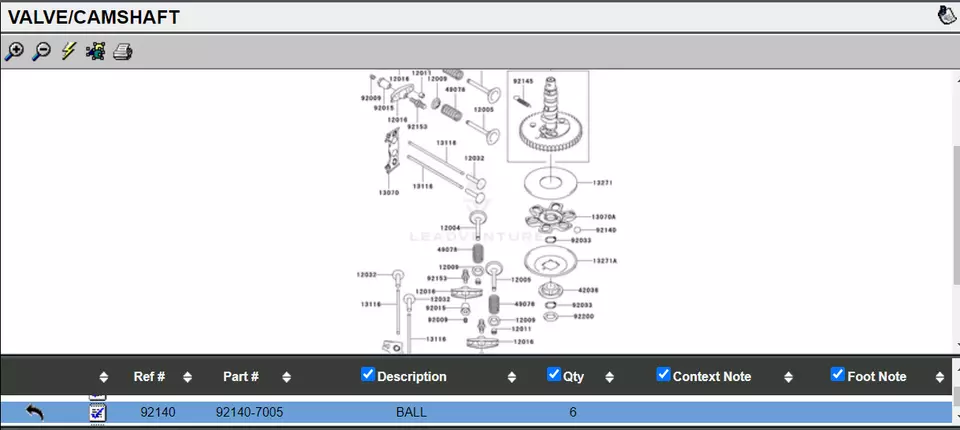Genuine Kawasaki 92066-2244 Welch Plug - Image 4