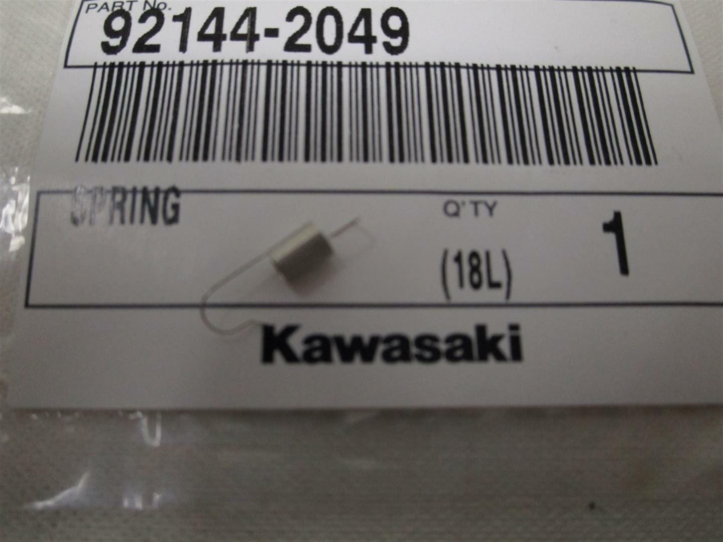 Genuine Kawasaki 92144-2049 Spring for FE120D FE170D FG300D GEW20A HC5090A - Image 3
