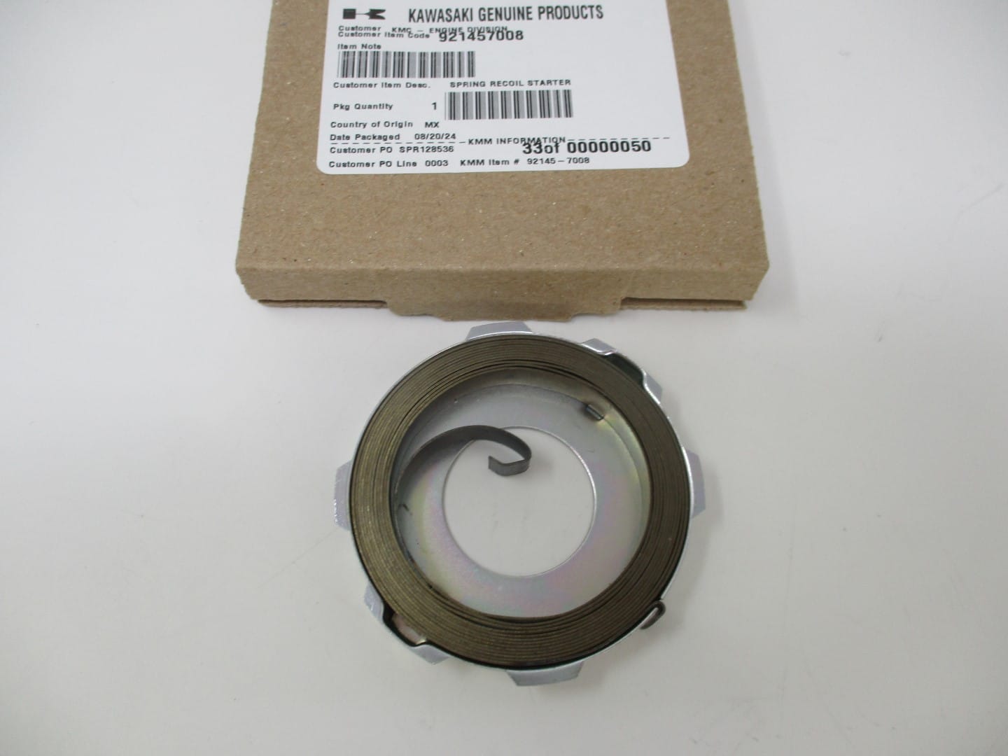 Genuine Kawasaki 92145-7008 Recoil Spring FH381V FH430V FH451V - Image 4