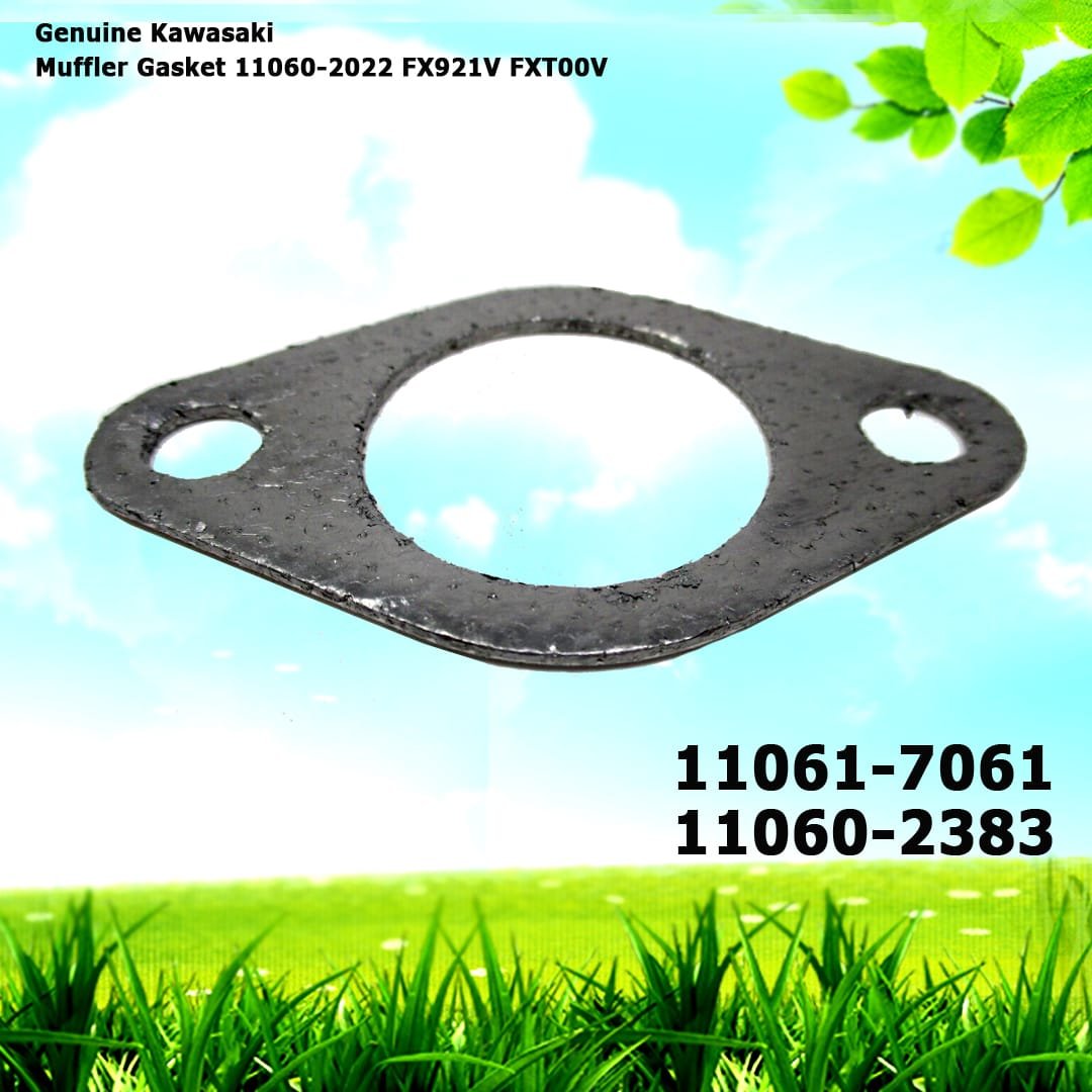 Genuine Kawasaki 11061-7061 Exhaust Muffler Gaskets FX921V FXT00V