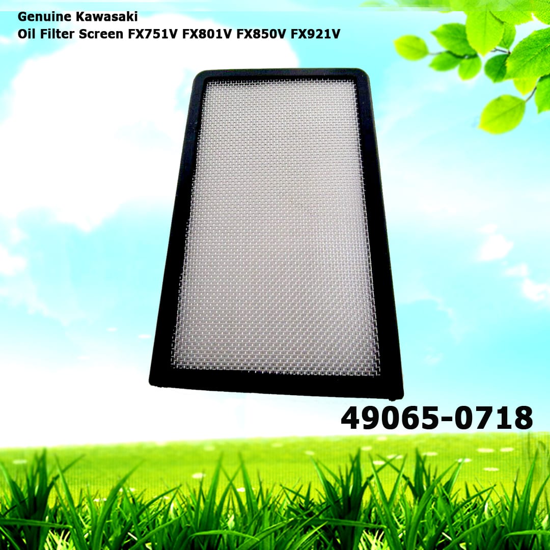 Genuine Kawasaki 49065-0718 Oil Filter Screen FX751V FX801V FX850V FX921V FXT00V