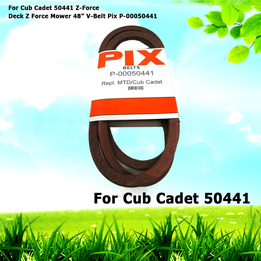 For Cub Cadet Z-Force Deck Z Force 50441 Z Mower 48” V-Belt