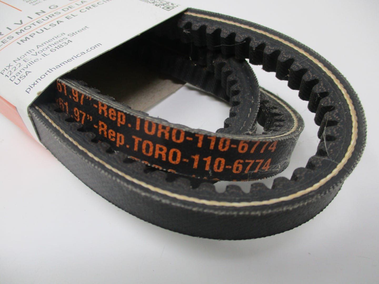For Toro 110-6774 TimeCutter Z Master Exmark 74360 V-Belt - Image 3