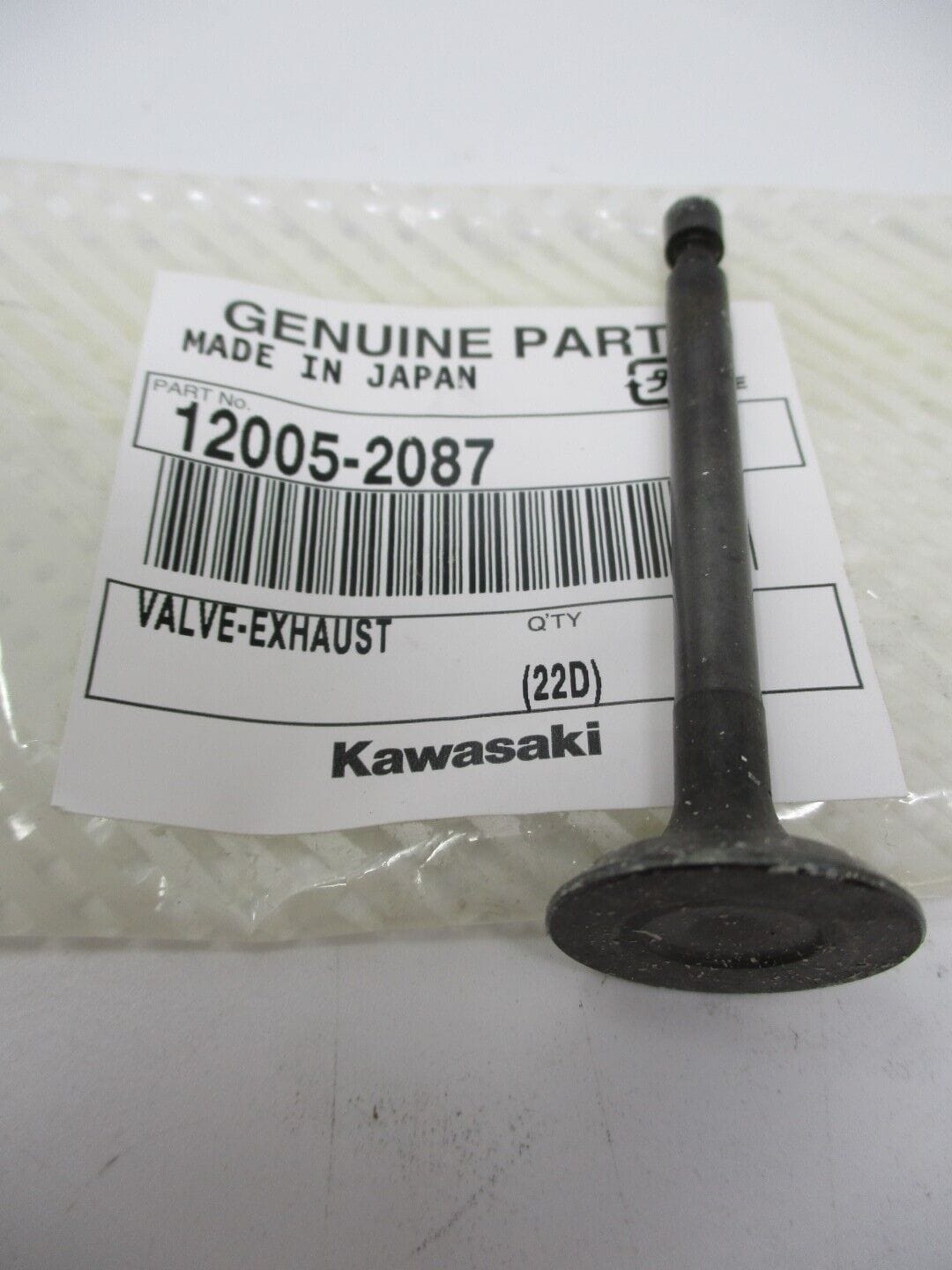 Genuine Kawasaki 12005-2087 Exhaust Valve FE120G Toro 1000 Flex 21 - Image 4