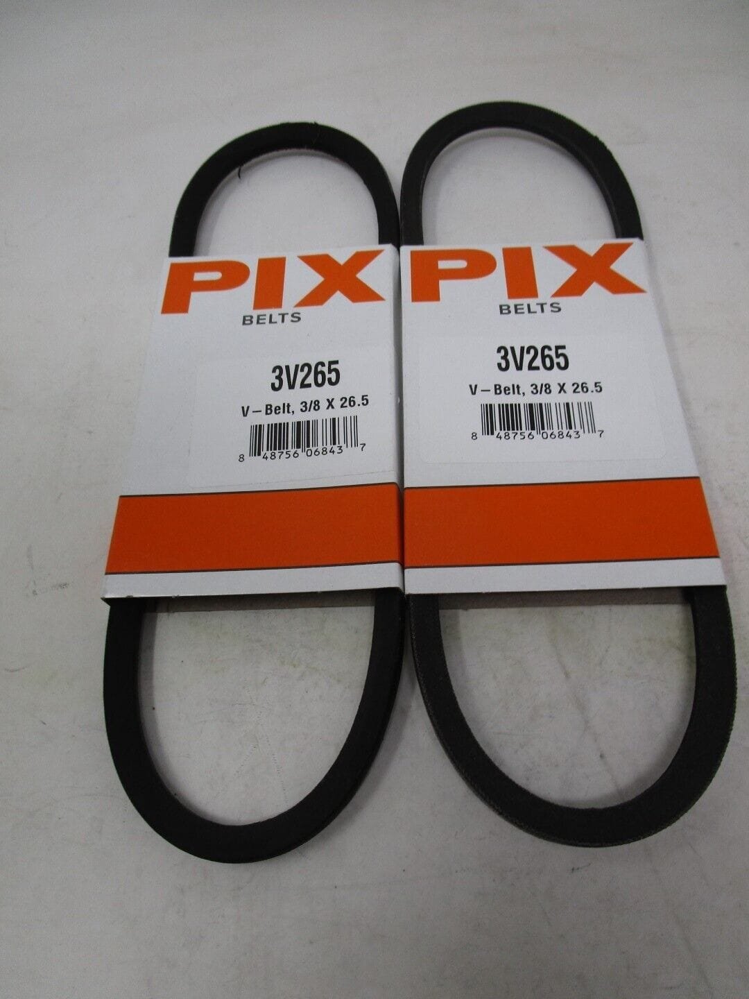 2 For MTD Rubber Snow Thrower V-Belts 3/8” x 26 1/2” - Image 4