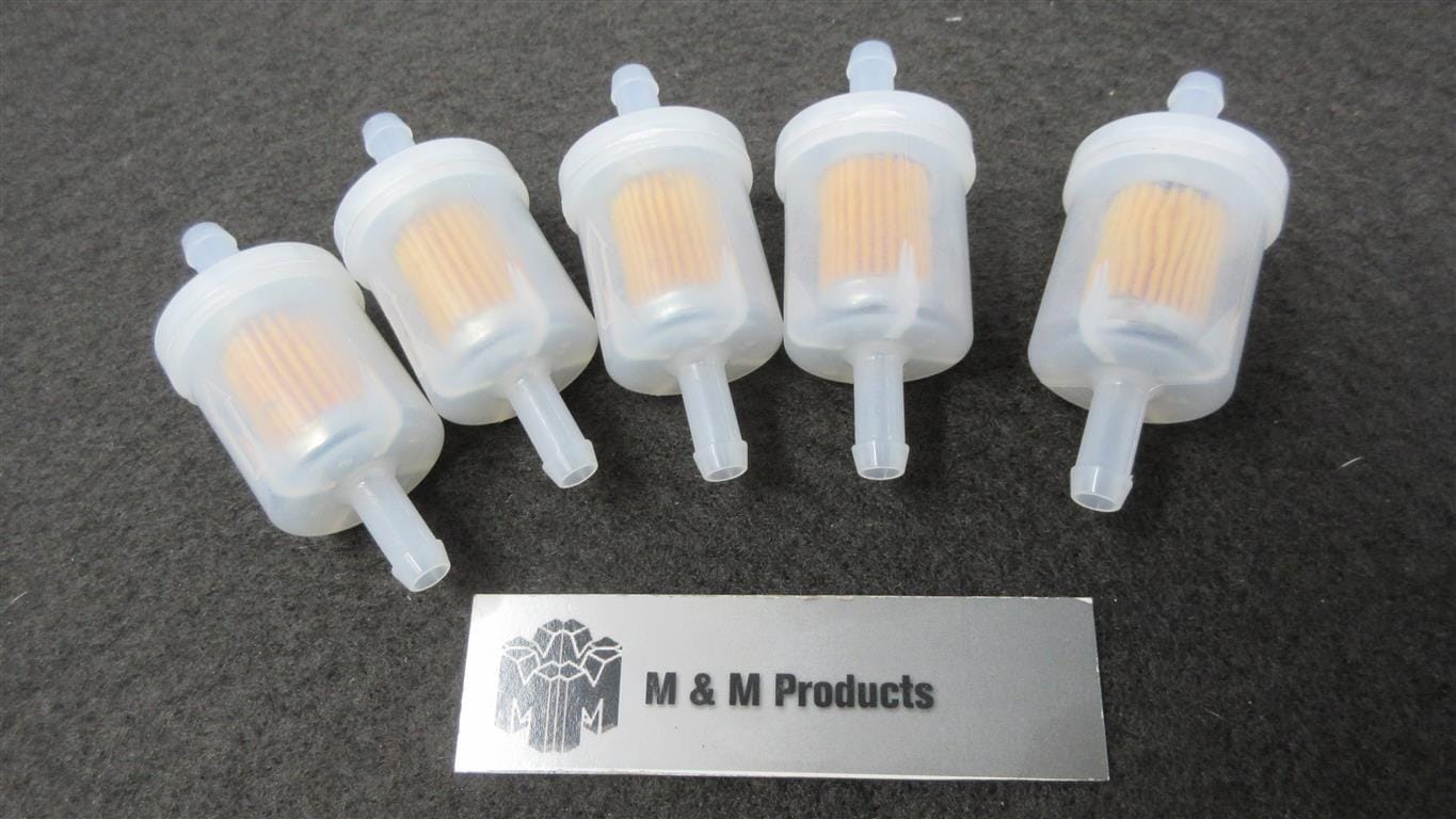 5 Genuine Briggs & Stratton 691035 Gas Fuel Filter 1/4" X 1/4" 695666 493629 - Image 3
