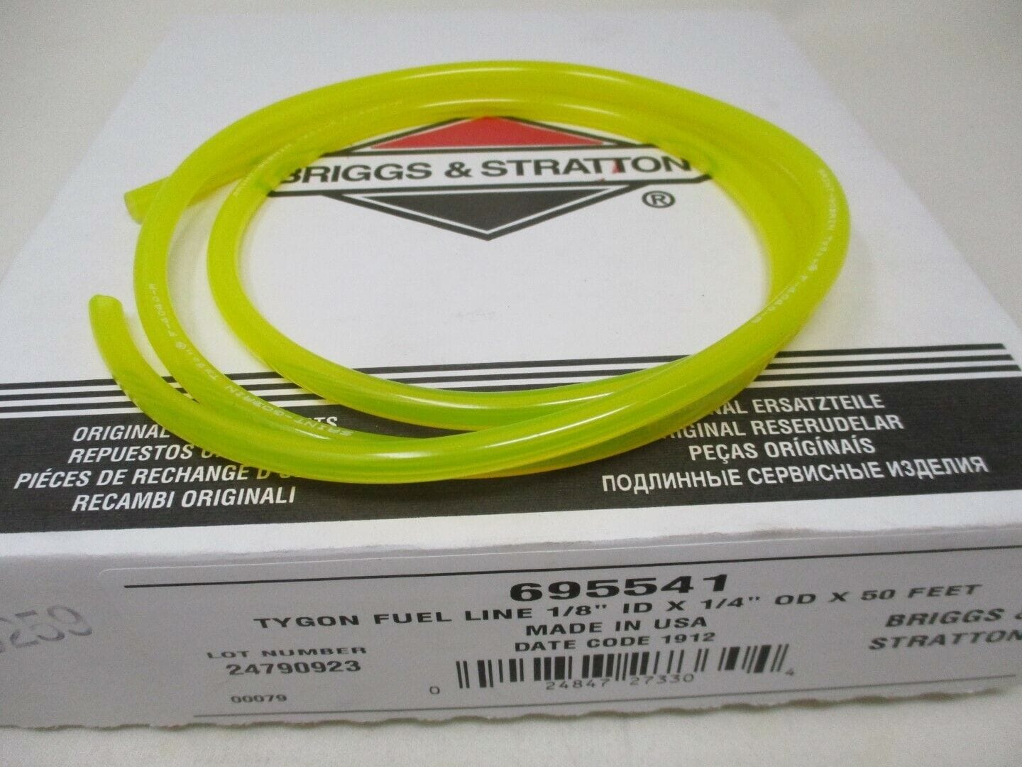 Genuine Briggs & Stratton 695541 3' Tygon Fuel Gas Line 1/8” ID 1/4” OD - Image 3