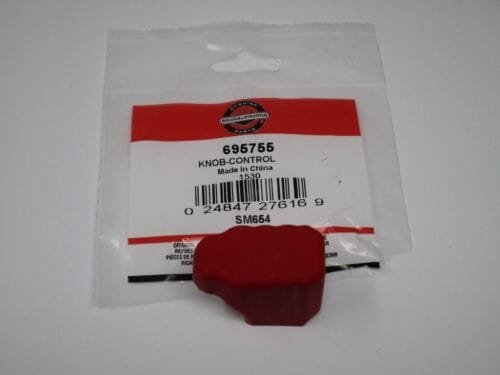 Genuine Briggs & Stratton 695755 Control Knob Snowthrower 282432GS 282432 - Image 3