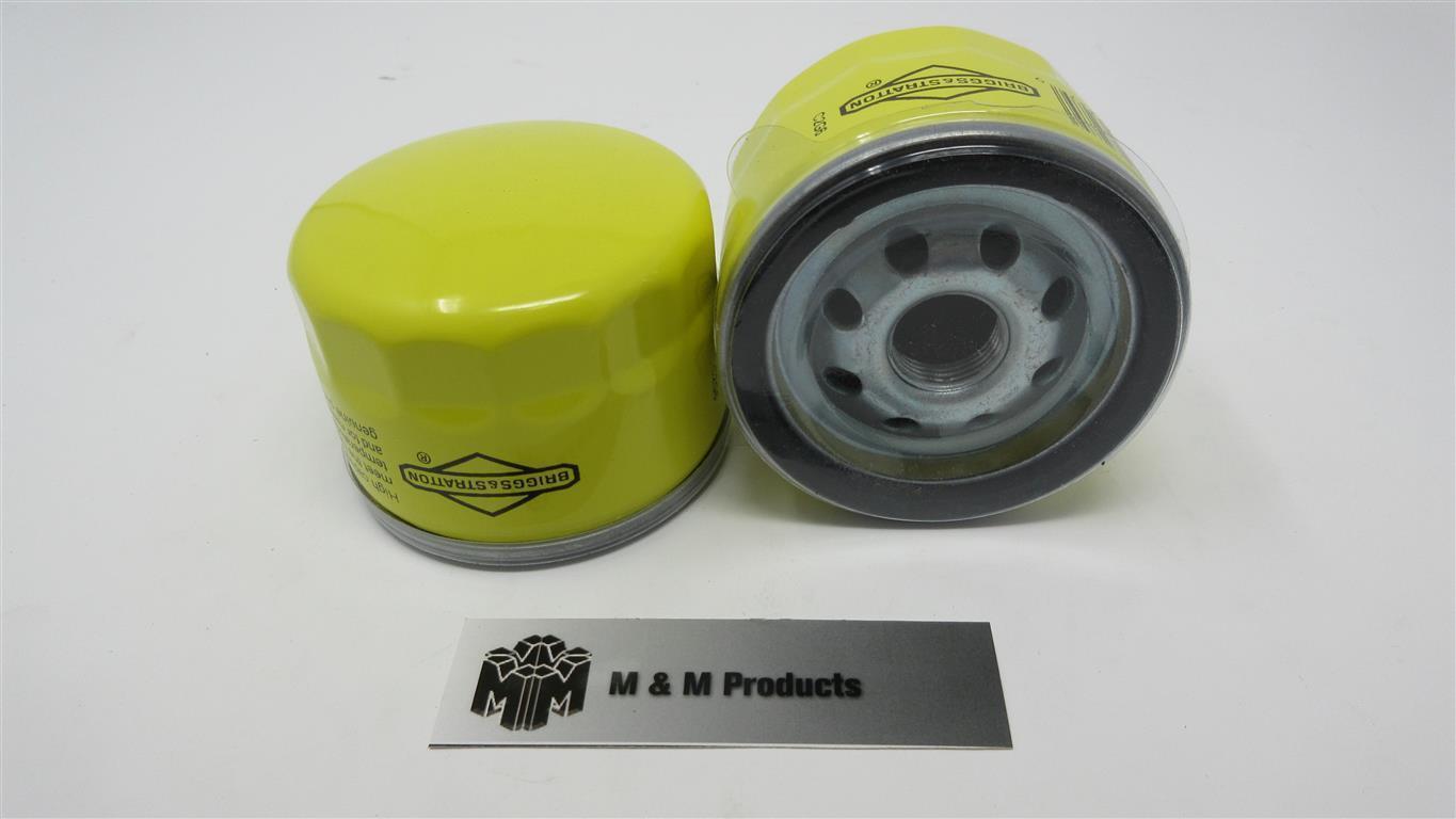 2 Genuine Briggs & Stratton 696854 Oil Filter 795890, 92134GS, 92134, 695396
