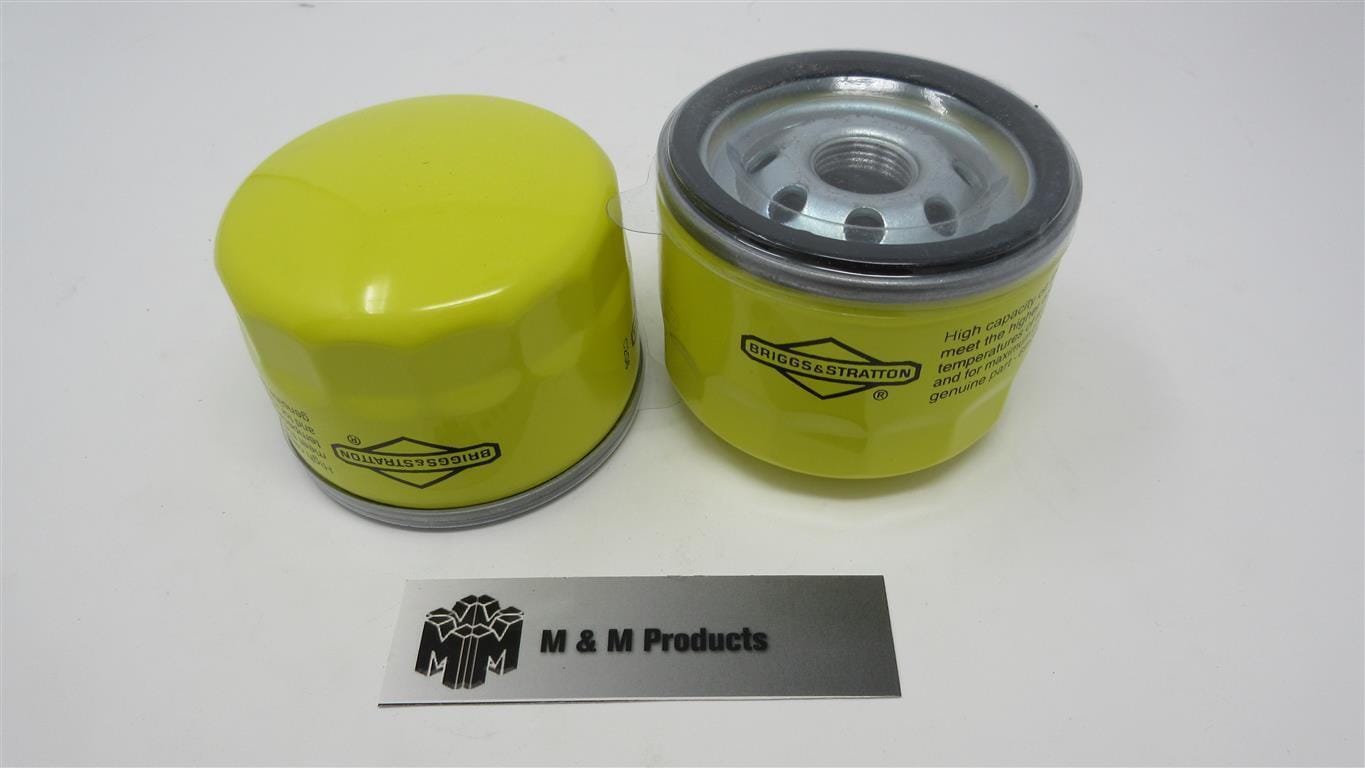 2 Genuine Briggs & Stratton 696854 Oil Filter 795890, 92134GS, 92134, 695396 - Image 2