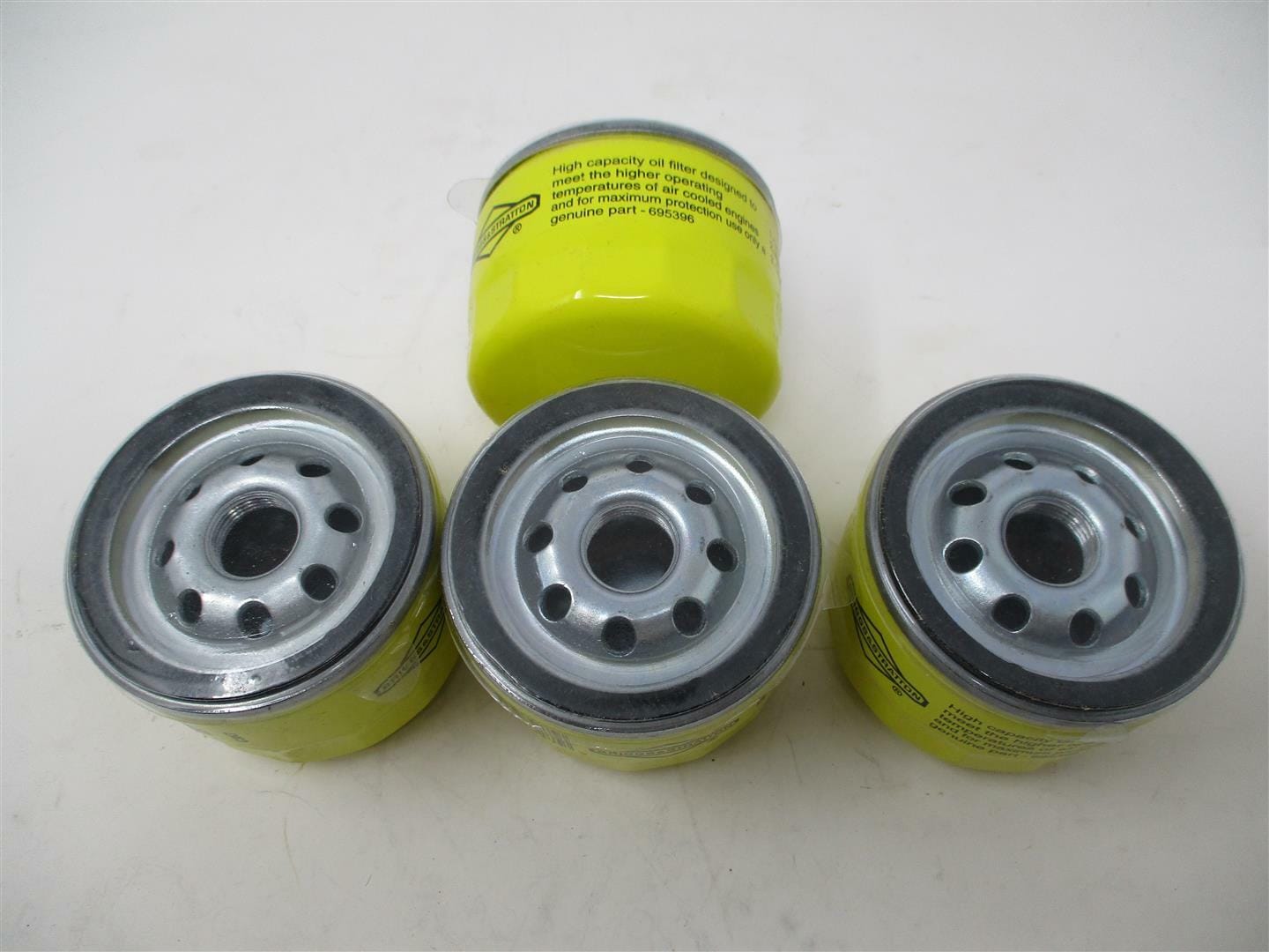 4 Pcs Genuine Briggs & Stratton 696854 Oil Filter Lawnmower 795890, 92134GS, 695396 - Image 2
