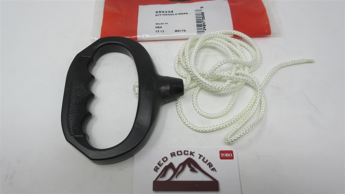 Genuine Briggs & Stratton 699334 Rewind Handle with Rope Snowthrower - Image 3