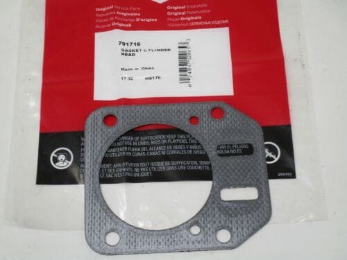 Genuine OEM Briggs & Stratton 791716 Cylinder Head Gasket