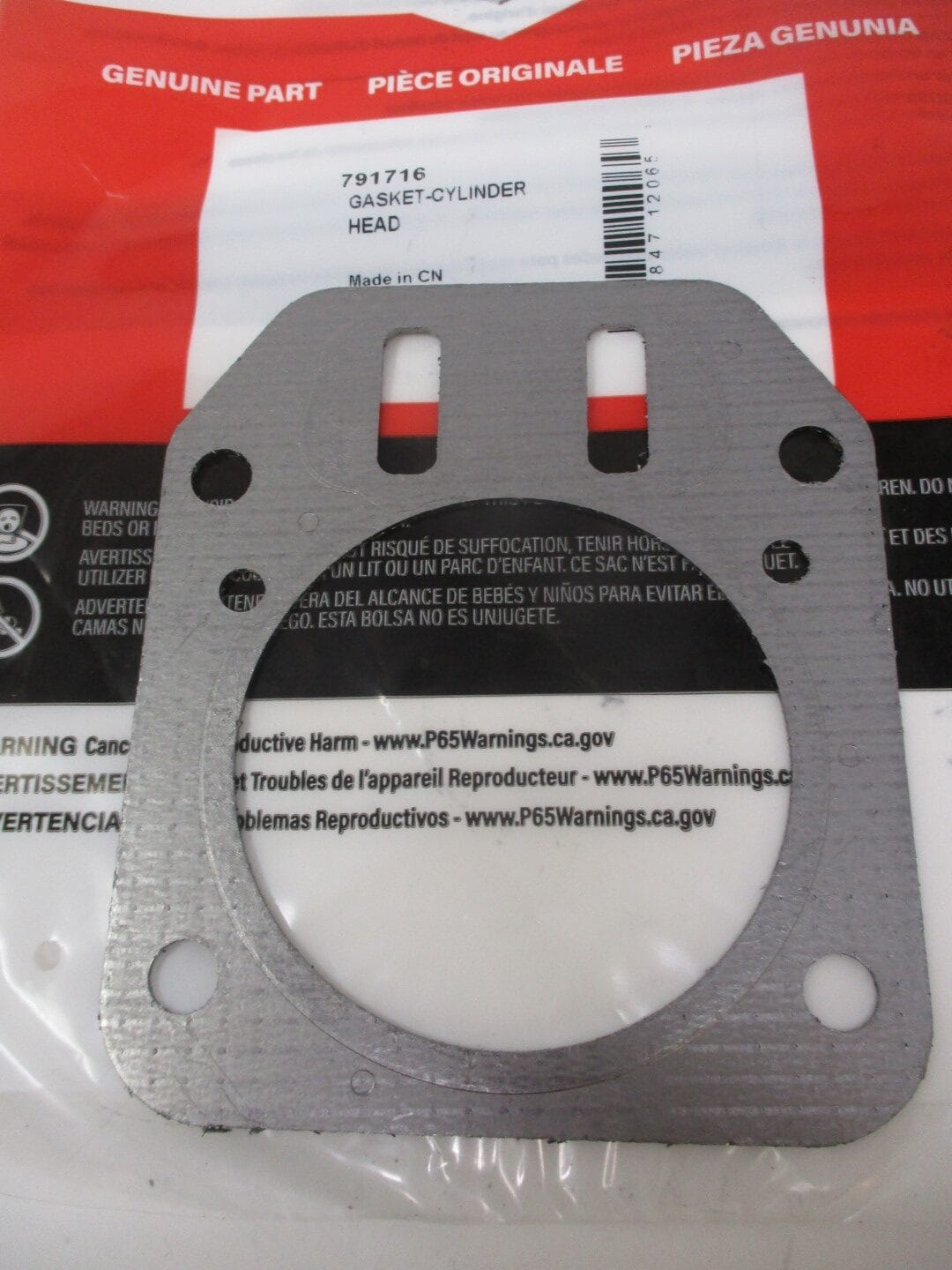 Genuine OEM Briggs & Stratton 791716 Cylinder Head Gasket - Image 3
