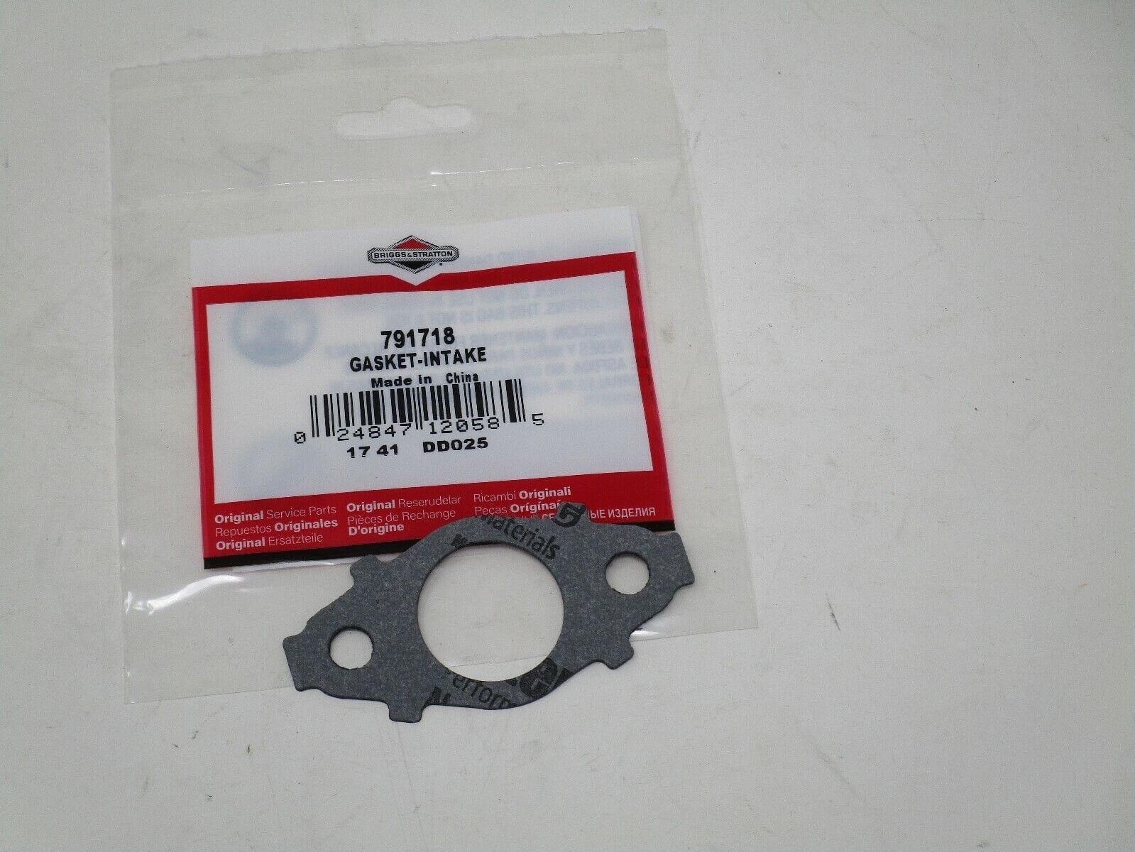Genuine OEM Briggs and Stratton 791718 Intake Gasket