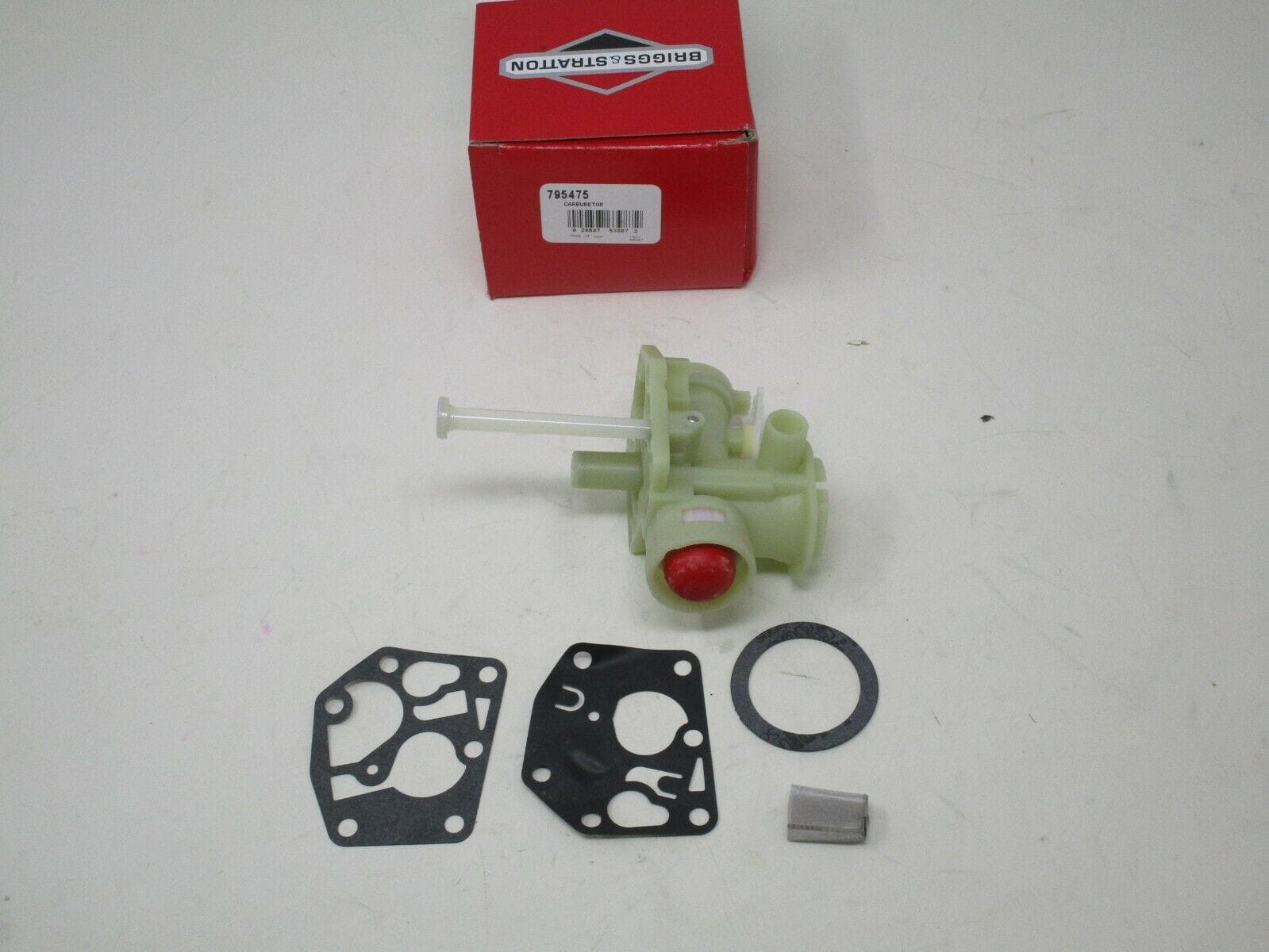 Genuine Briggs & Stratton 795475 Carburetor  w/ Gaskets 790218 790206 09L602 - Image 4