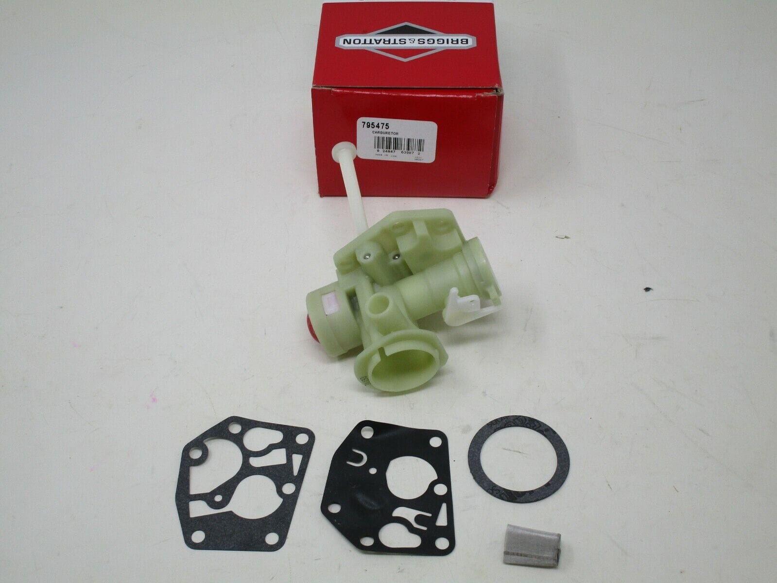 Genuine Briggs & Stratton 795475 Carburetor  w/ Gaskets 790218 790206 09L602 - Image 3