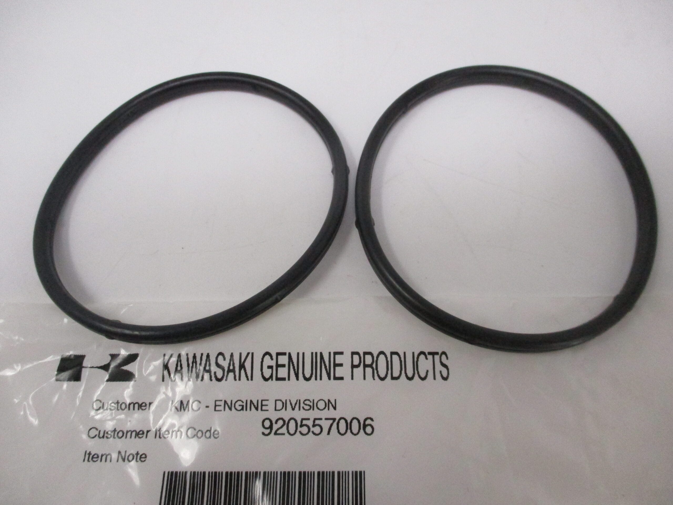 2 Genuine Kawasaki 92055-7006 O-Rings Oil Cooler FH721D FH721V FH770D - Image 3