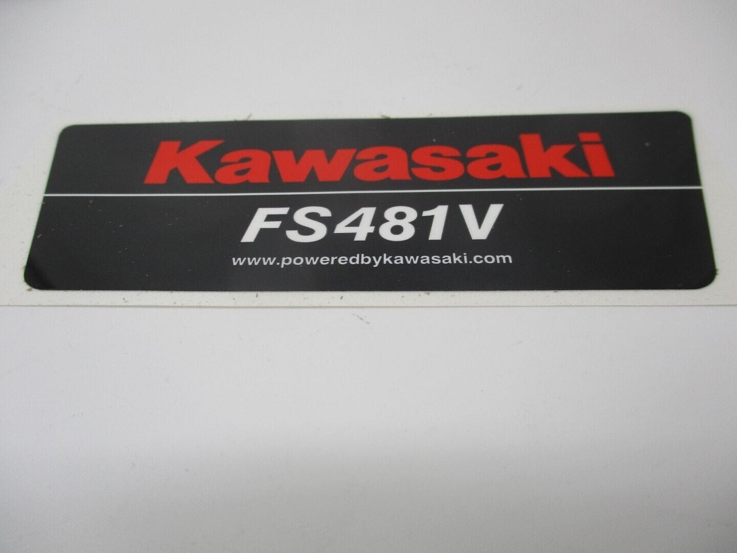 Genuine Kawasaki FS481V 56080-0999 Brand Label Decal Sticker 56080-0878 - Image 2