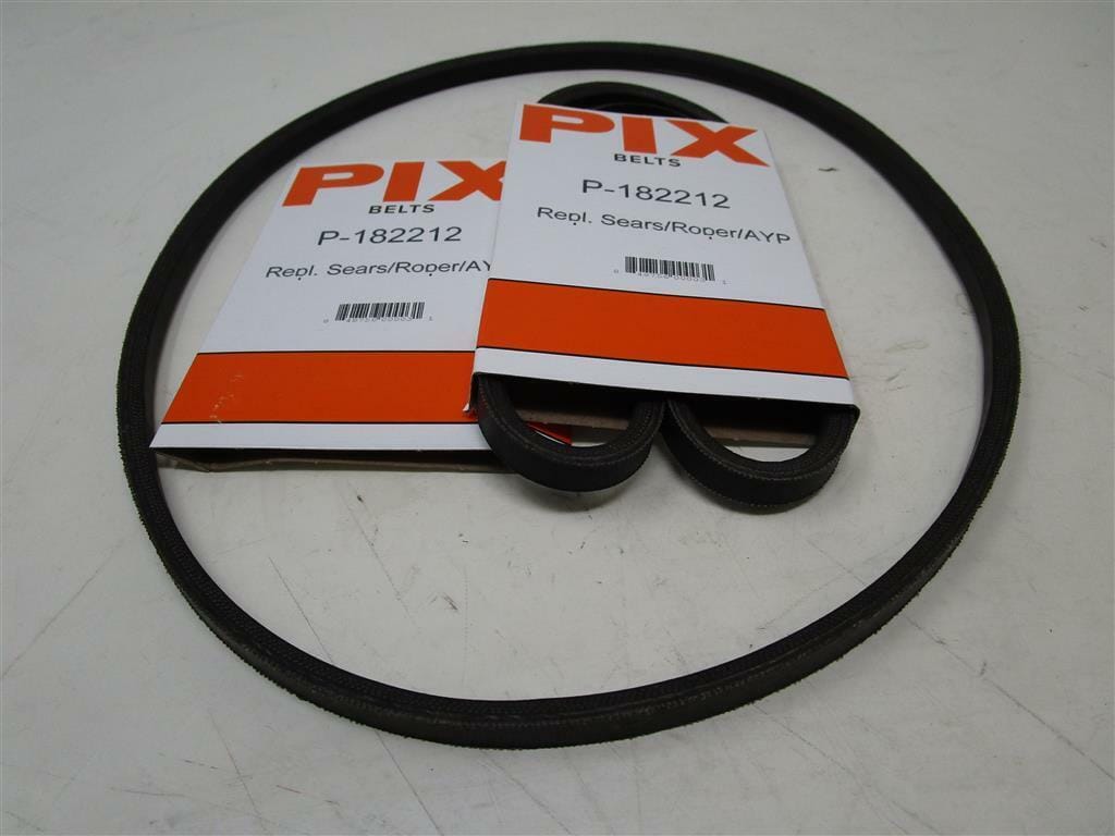 2 Pcs For Bad Boy Craftsman 182212 Ariens Gravely AYP 3/8" X 34 5/8" V-Belt in a Pix P-182212 - Image 2