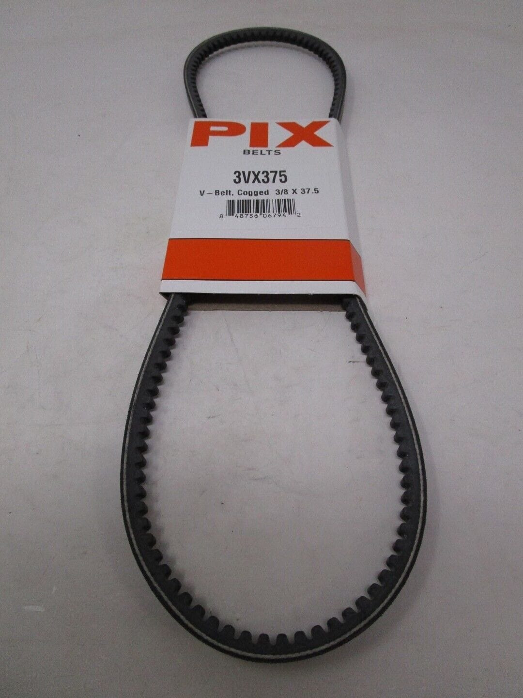 For Cogged V-Belt 3/8” X 37 ½” in a Pix 3VX375 - Image 3