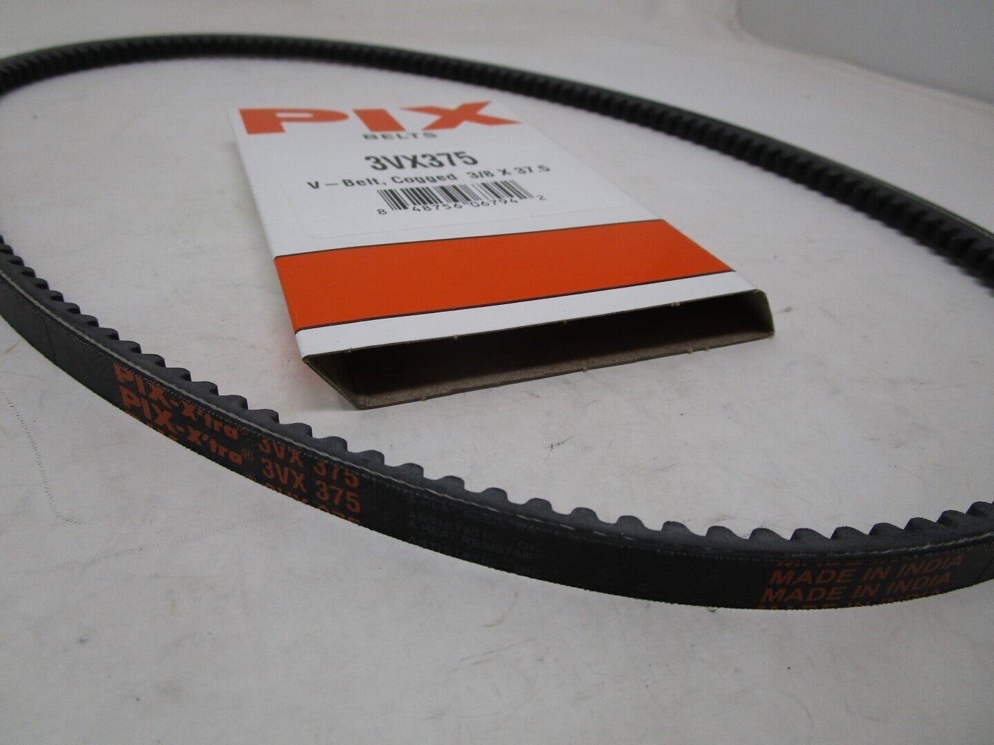 For Cogged V-Belt 3/8” X 37 ½” in a Pix 3VX375 - Image 2