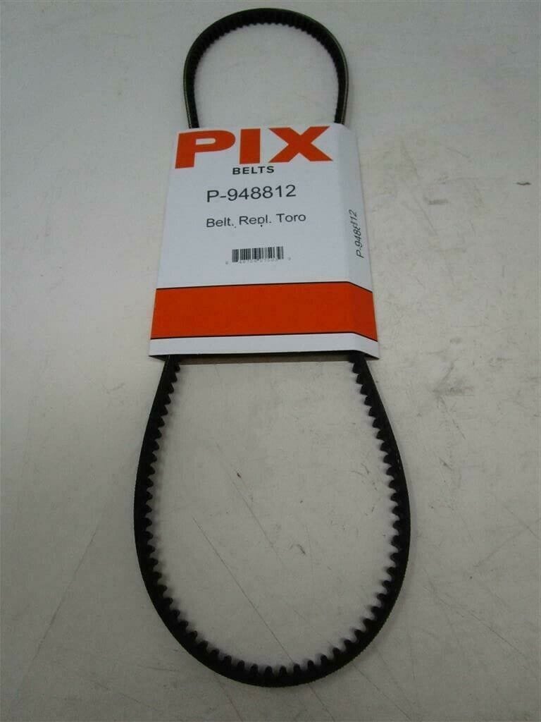For Toro 94-8812 Power Max Snowthrower 824, 826, 828, 1028 Traction V-Belt in a Pix P-948812 - Image 2