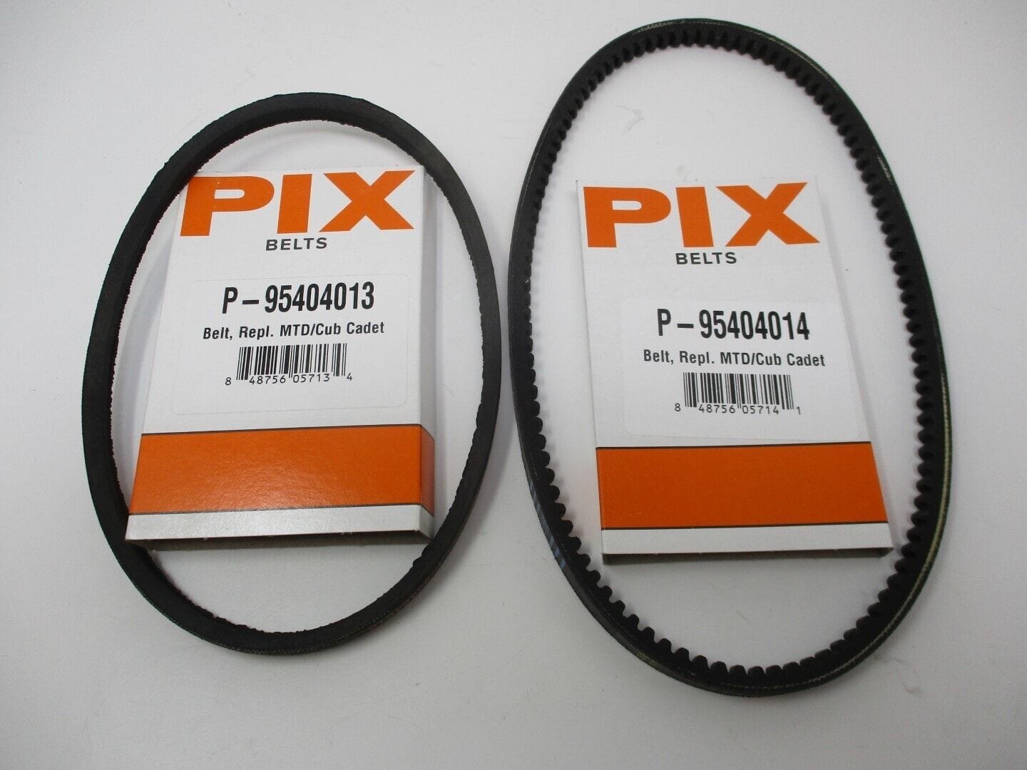 For MTD 954-04014 Auger Belt & 954-04013 Drive V-Belt - Image 3