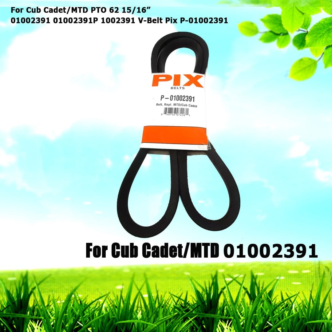 For Cub Cadet / MTD PTO 01002391 01002391P 1002391 V-Belt