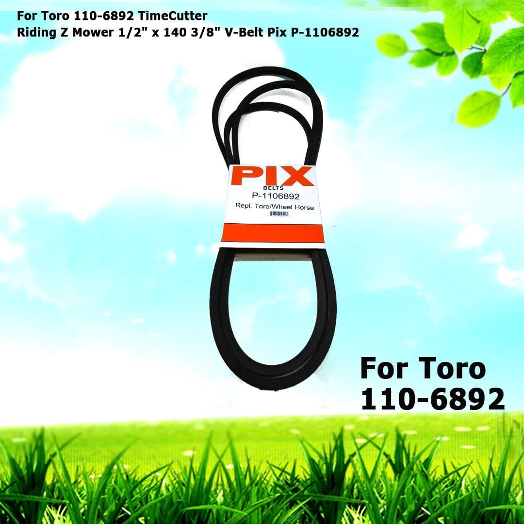 For Toro 110-6892 TimeCutter Riding Z Mower V-Belt