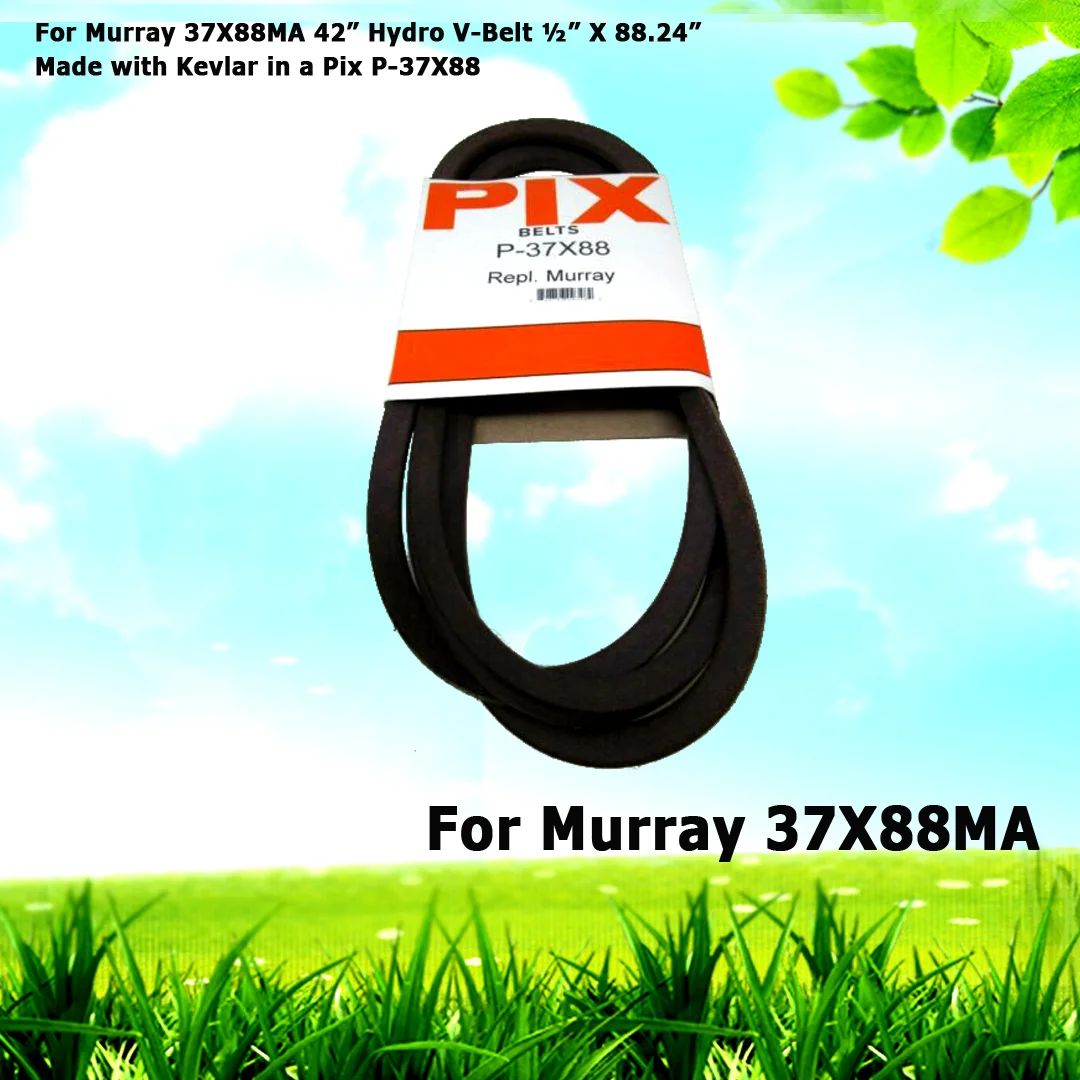 For Murray 37X88MA 42” Hydro V-Belt ½” X 88.24”