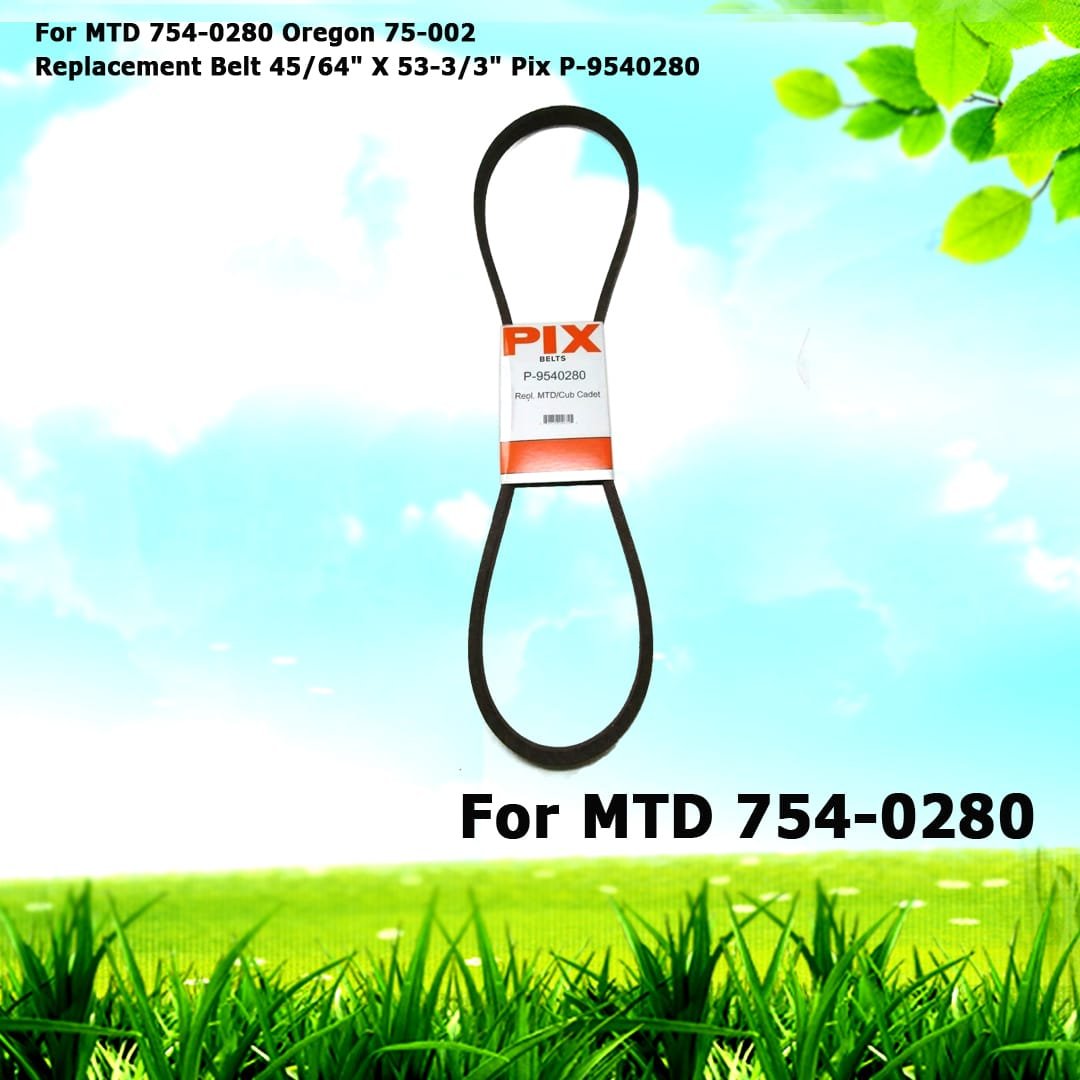 For MTD 754-0280 Oregon 75-002 Replacement Belt