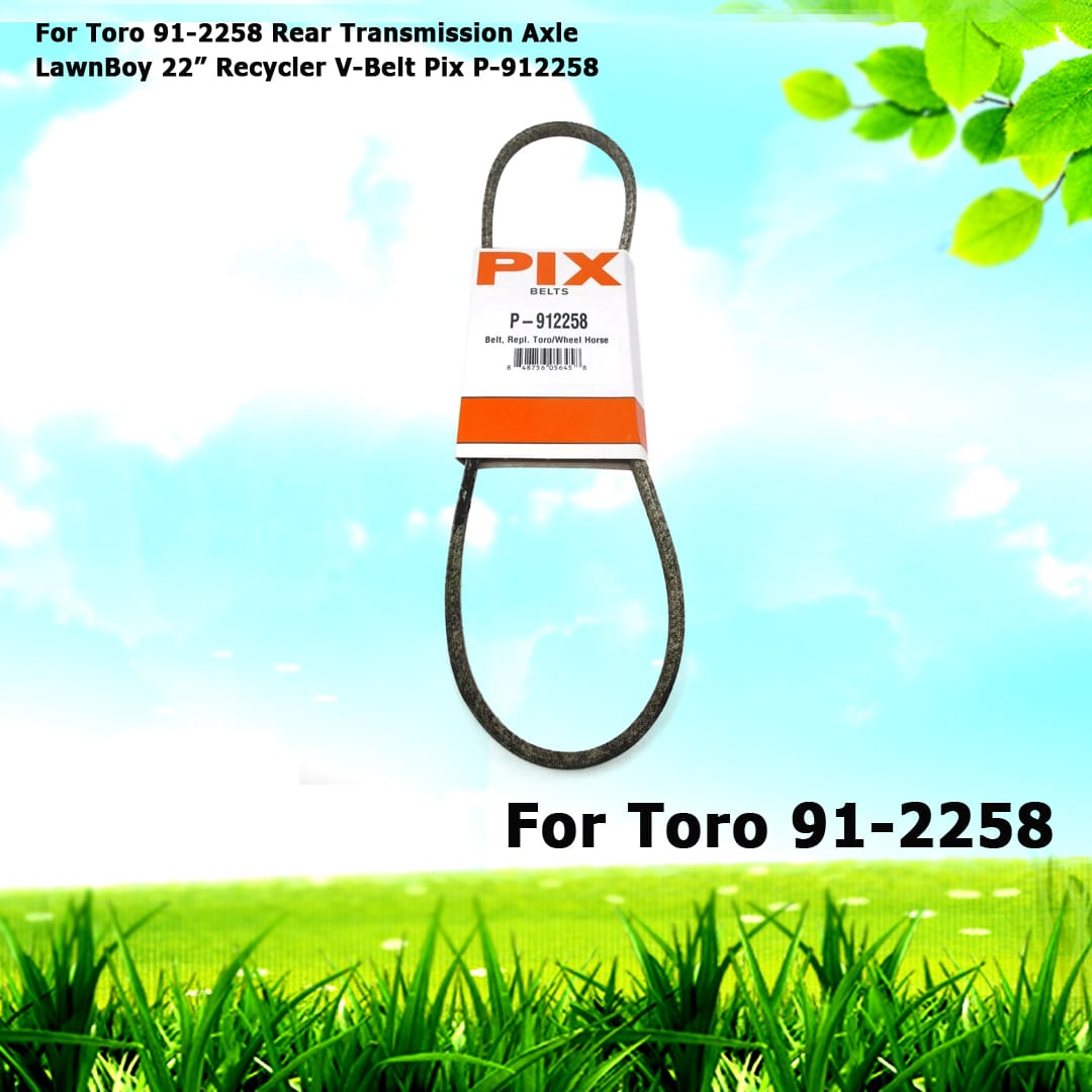 For Toro 91-2258 Rear Transmission Axle LawnBoy V-Belt