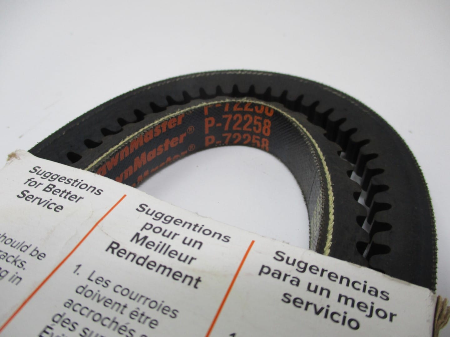 For Ariens Gravely Pro 150 Mower V-Belt 72258 72260 15-222 - Image 4