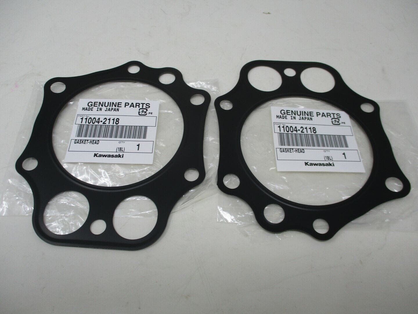 2 Pcs Genuine Kawasaki 11004-2118 Head Gaskets FE350D FE350 Club Car Carry All