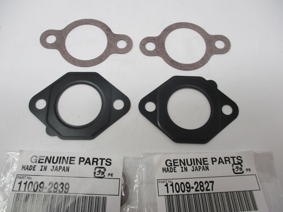2 Genuine Kawasaki 11009-2827 & 11009-2939 Carburetor Gasket for FE290D FE350D - Image 3