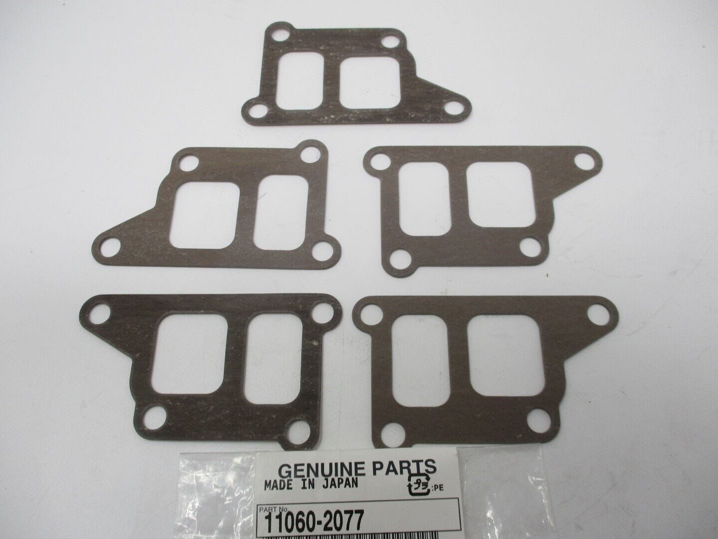 5 Genuine Kawasaki 11060-2077 Manifold Intake Gasket FD501D FD590V 11009-2552