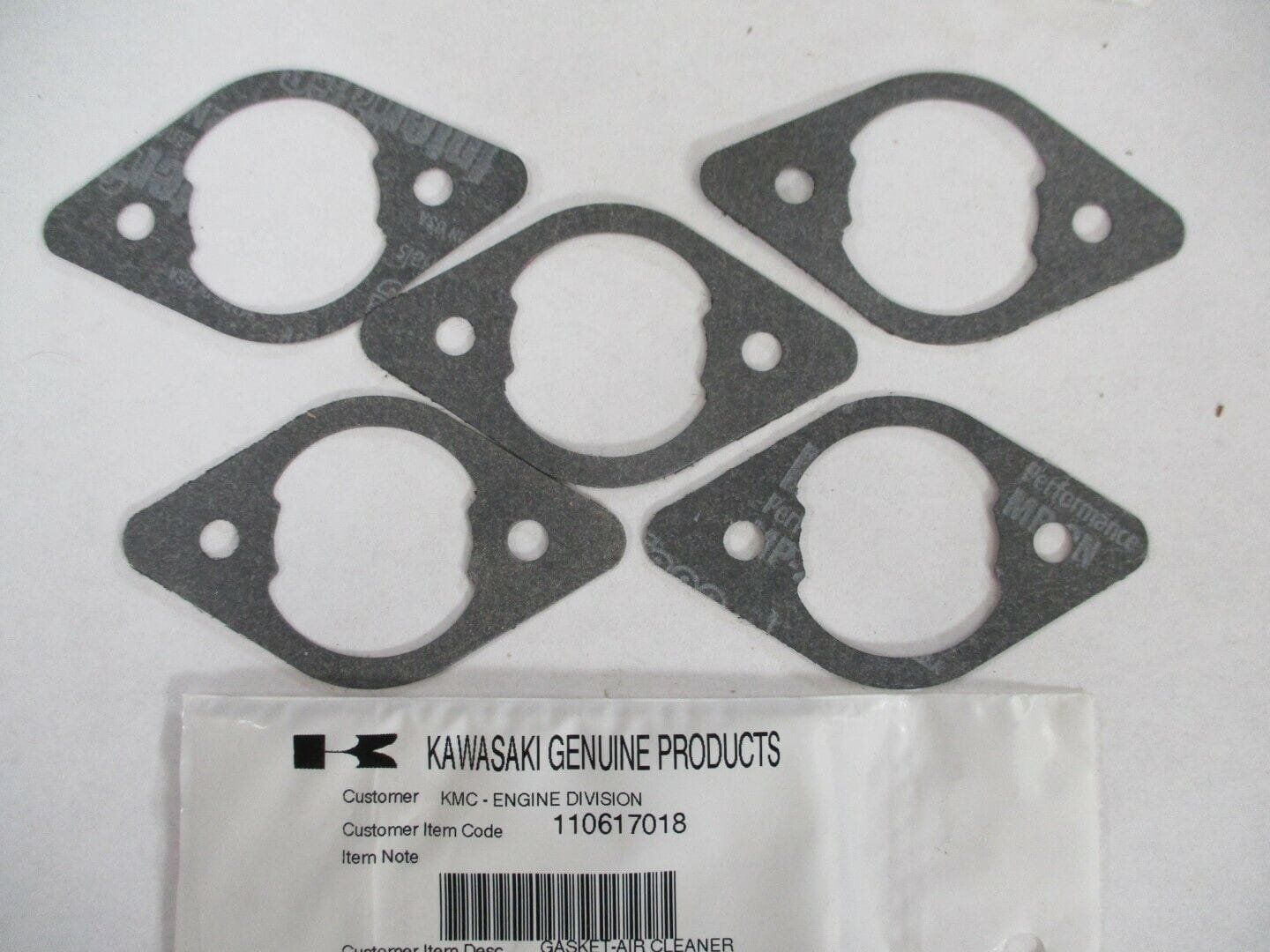 5 Genuine Kawasaki 11061-7018 Carburetor Float Gasket FH601D FH601V FH641V FH680