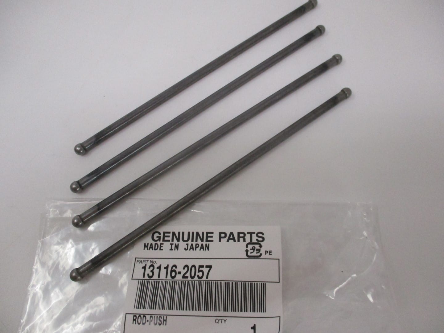 4 Genuine Kawasaki 13116-2057 Push Rods FH381V FH451V FH580V FD620D FD661D - Image 3