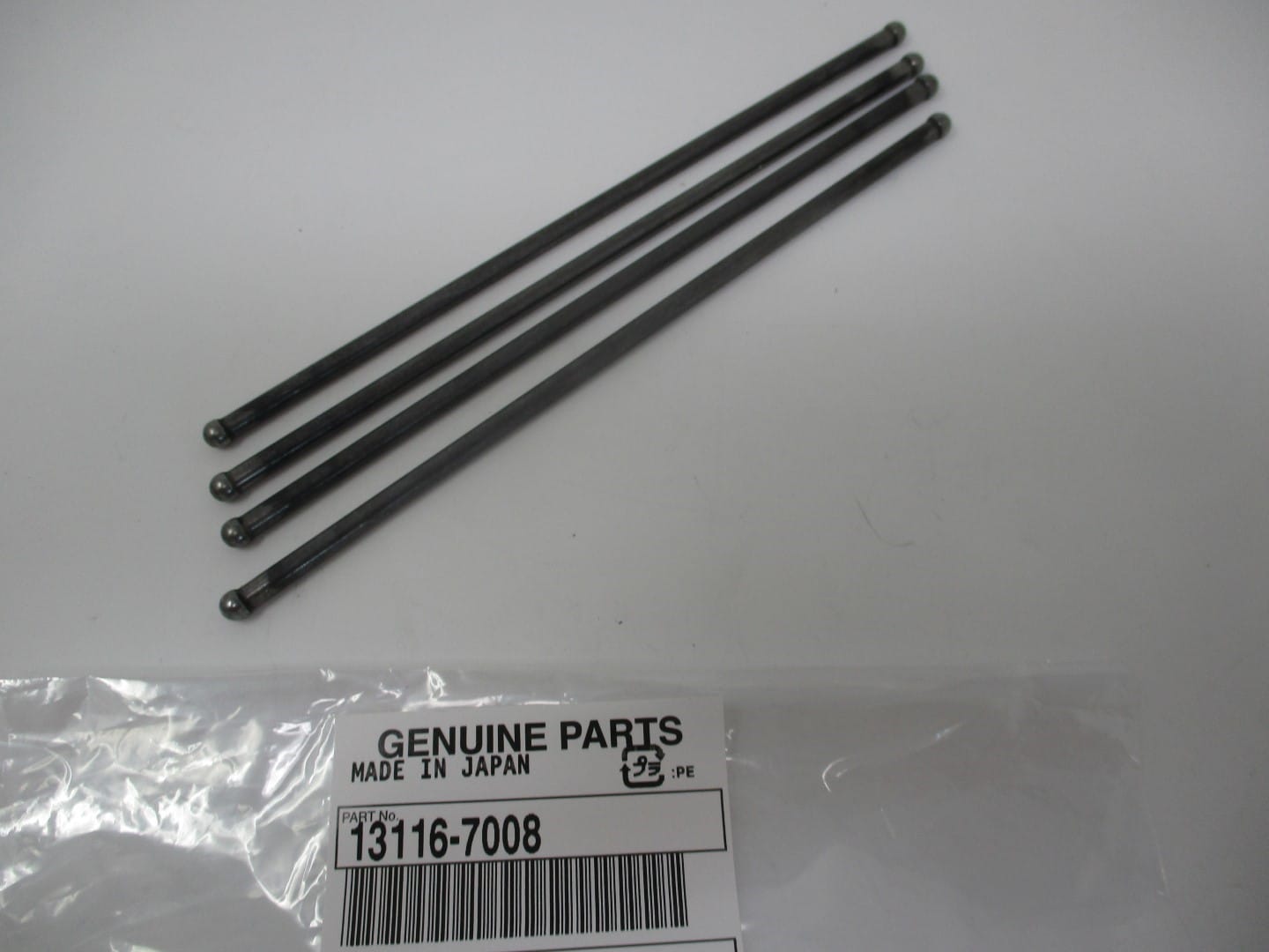 4 Genuine Kawasaki 13116-7008 Push Rods FR541V FRFR600 FS600V FX541 FX481V - Image 2