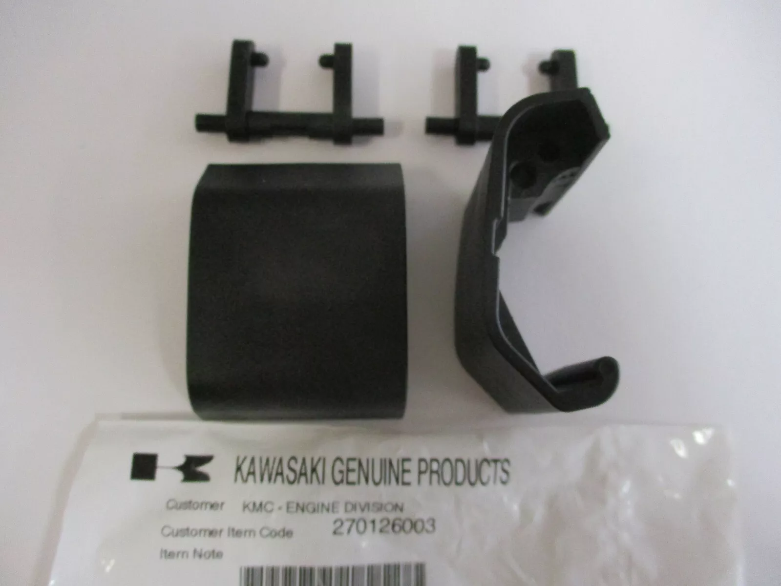 2 Genuine Kawasaki 27012-6003 Hook & Joint Clips Air Filter Clamp FH451V FH500V - Image 5