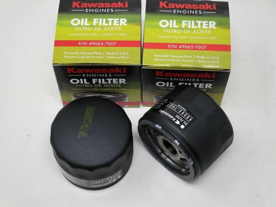 2 Genuine Kawasaki 49065-7007 Oil Filters Toro 107-7817 Ariens 21548100 21550800 - Image 2