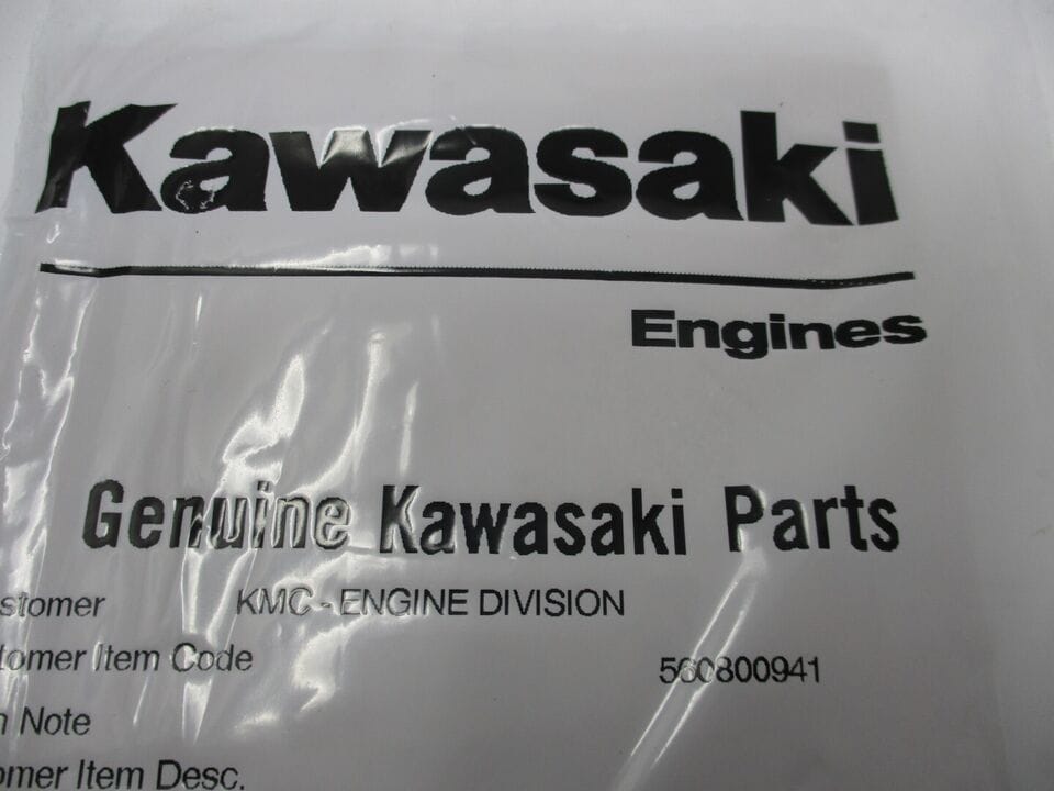 Genuine Kawasaki FS730V Engine Decal Sticker 56080-0941 56090-0745 - Image 4