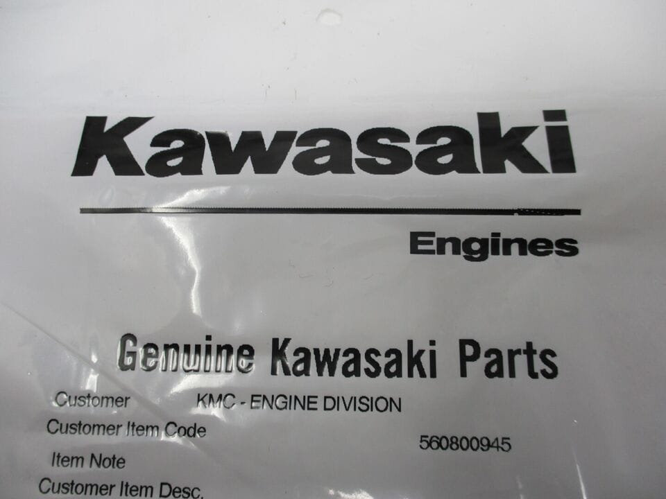 Genuine Kawasaki FR691V Engine Decal Sticker 56080-0945 56080-0749 - Image 3